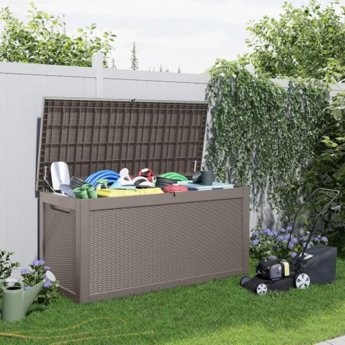 320 Gallon Resin Deck Box