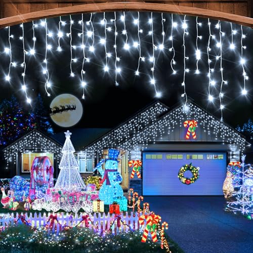 White Christmas Lights Outdoor