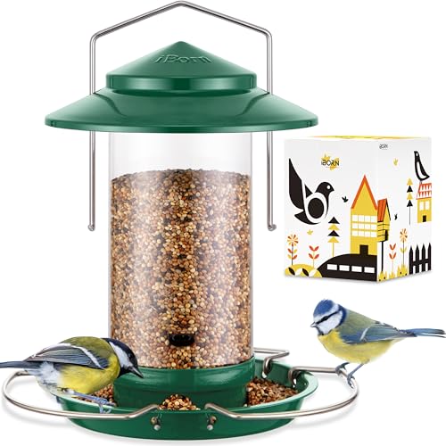 Bird feeders for Outdoors Metal Chew Resistant