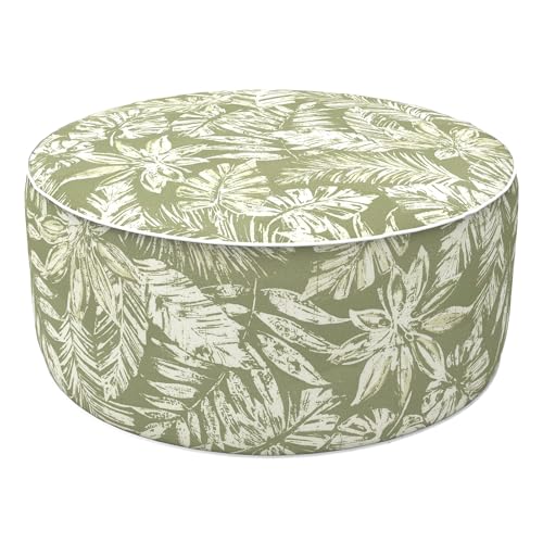 Inflatable Stool Ottoman Footrest with Handle