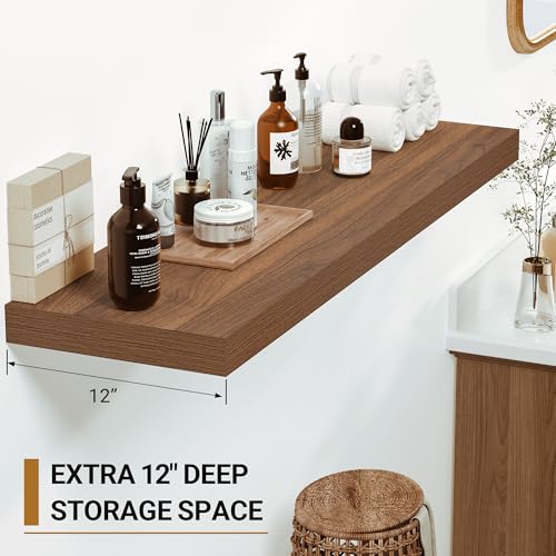 Deep Floating Shelves (2 Count)