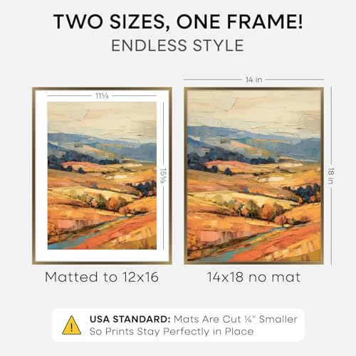 14x18 Bronze Picture Frame (2 Count)