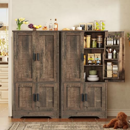 43”H Pantry Cabinet with 4 Doors