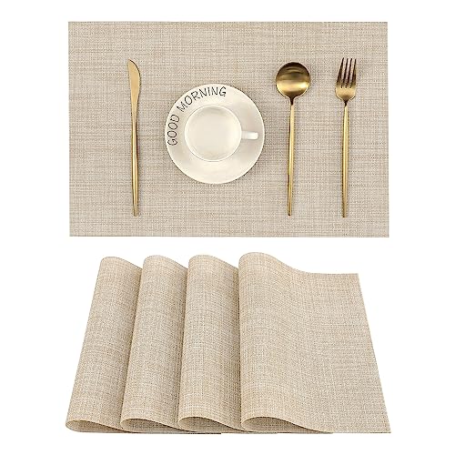 Beige Placemats Set of 4 (4 Count)