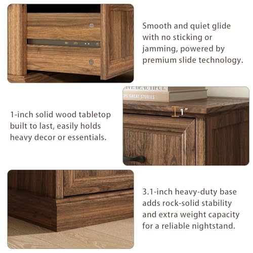 Farmhouse 9 Drawer Dresser for Bedroom