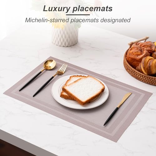 Placemats Set of 6 Washable Indoor (6 Count)