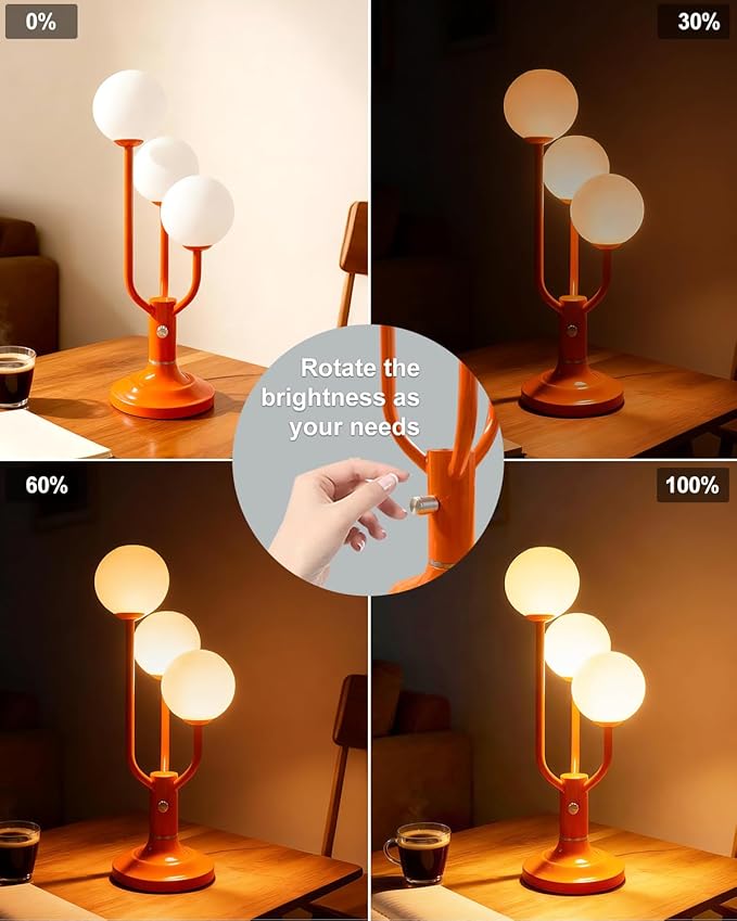 Lightdot Modern Orange Table Lamp