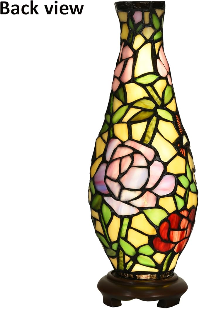 A0010 Tiffany Style Vase Table Lamp LED