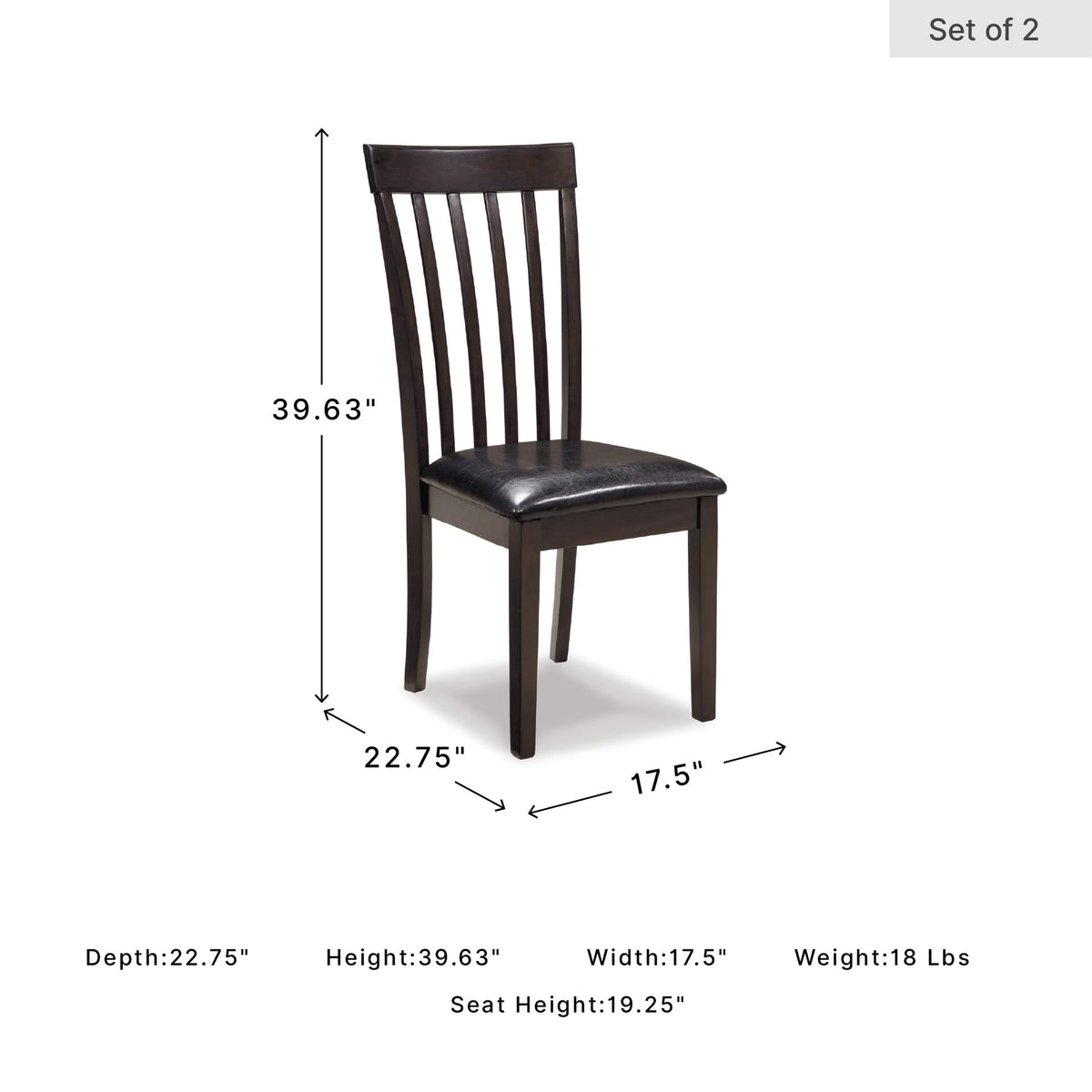 Hammis Dining Chair (2 Count)