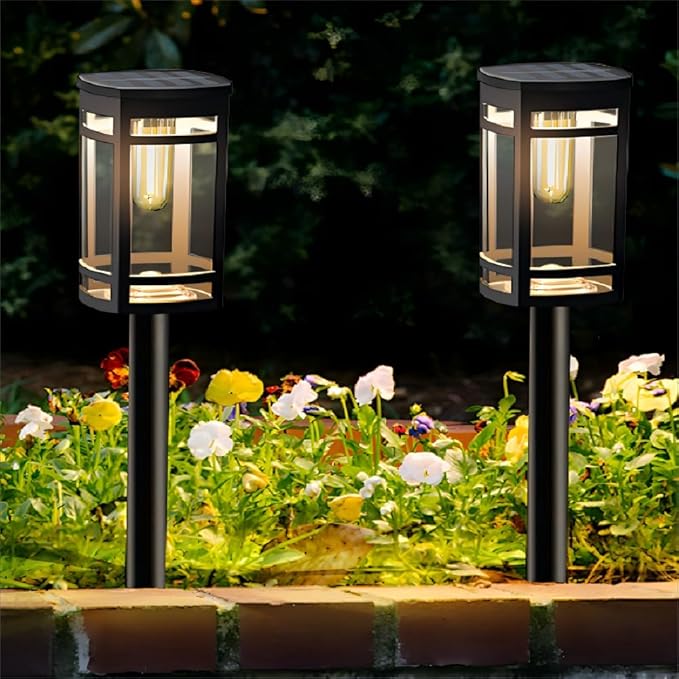 EXCMARK 16 Pack Solar Lights Outdoor Waterproof