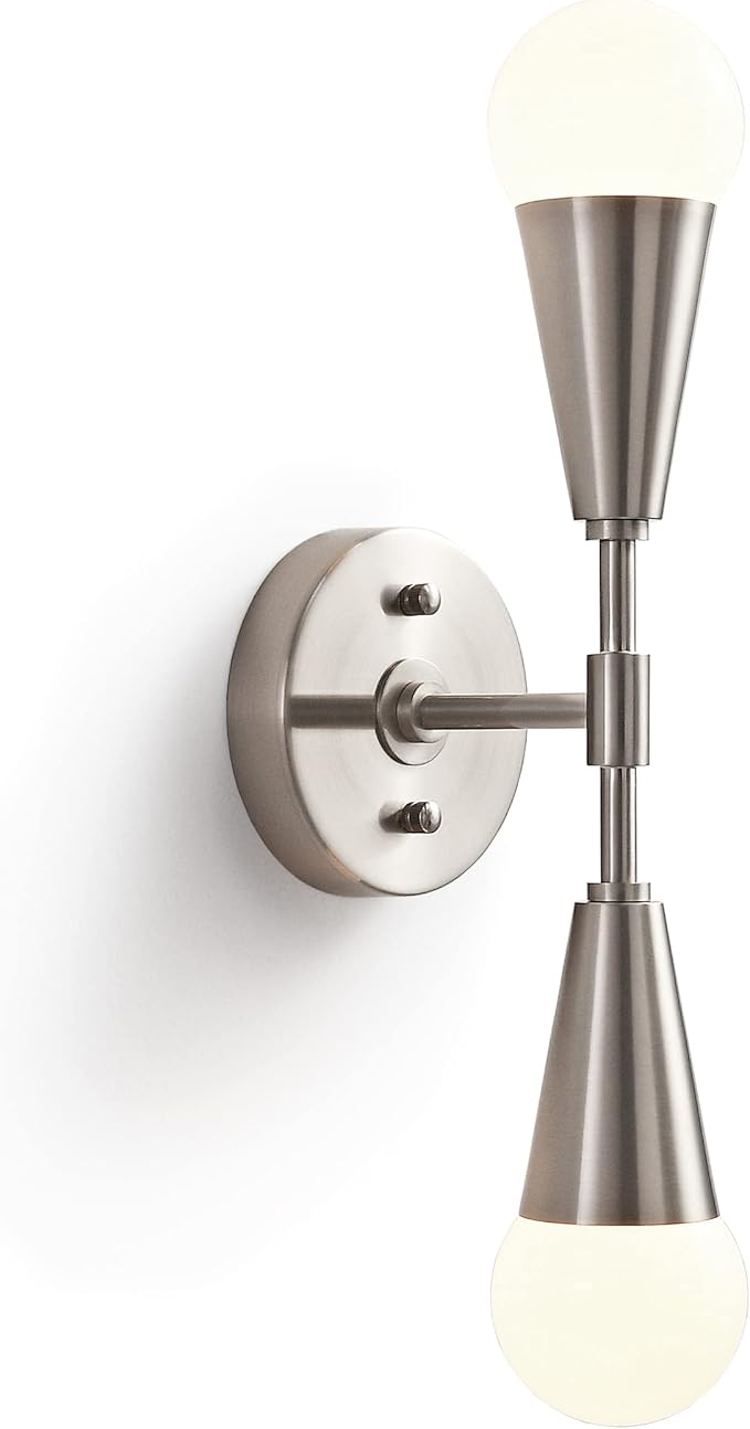BRIGHTTIA Vicky 2 Light Cone Socket Wall Sconce