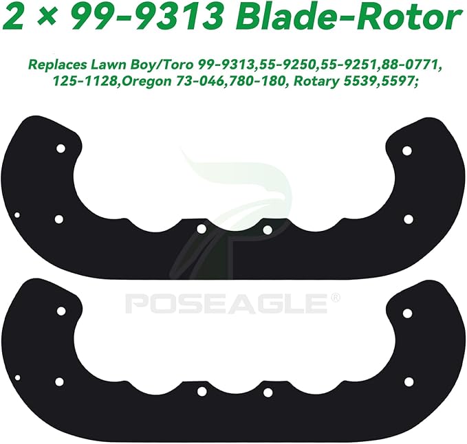 99-9313 Snow Blower Paddles with 55-8760 Scraper Blade Replaces 99 9313, Toro 125-1128, 88-0771, 55-9250, 55-9251 for Toro CCR2000 CCR2400 CCR2450 CCR2500 CCR3000 CCR3600 CCR3650 Snowthrowers