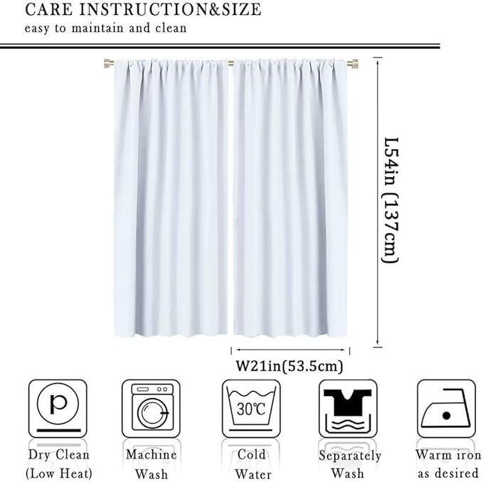 Kids Forest Animal Curtains, Rustic Cute Wild Animal Fox Deer Hedgehog Window Treatments Farmhouse Woodland Window Drapes for Girls Boys Nursery Toddler Bedroom 42x54in