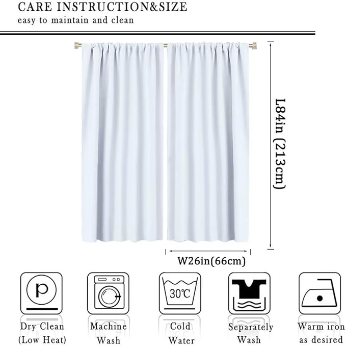 Kids Forest Animal Curtains, Rustic Cartoon Cute Wild Animal Window Treatments Woodland Safari Animal Fox Deer Bear Window Drapes for Girls Boys Nursery Toddler Bedroom 52x84in