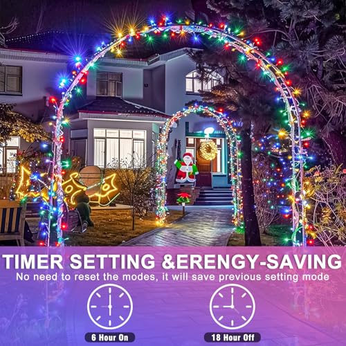 197FT 600 LED String Lights Indoor