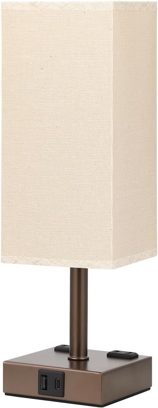 Brown Touch Table Lamp