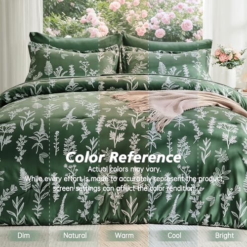 Dark Green King Comforter Set