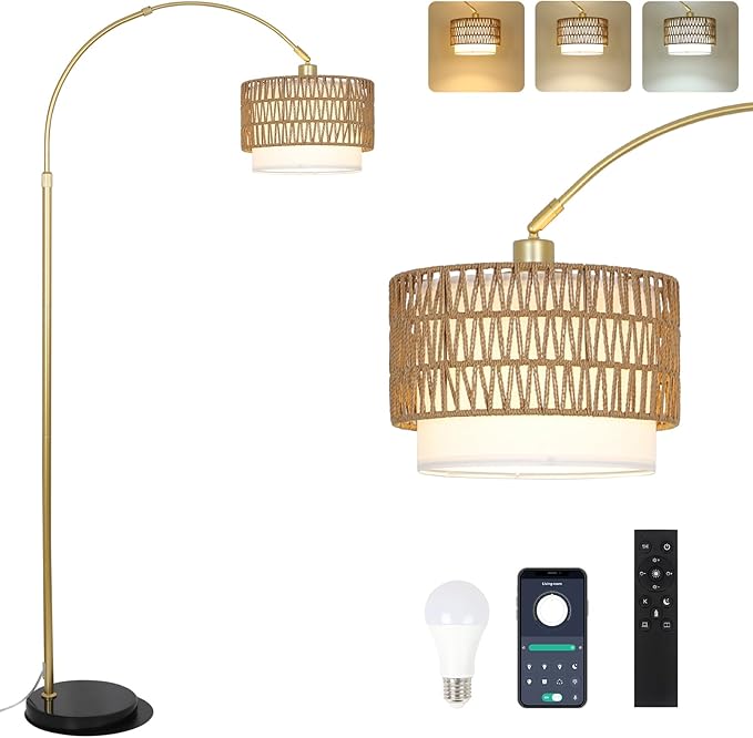 Arc Floor Lamp for bedroom