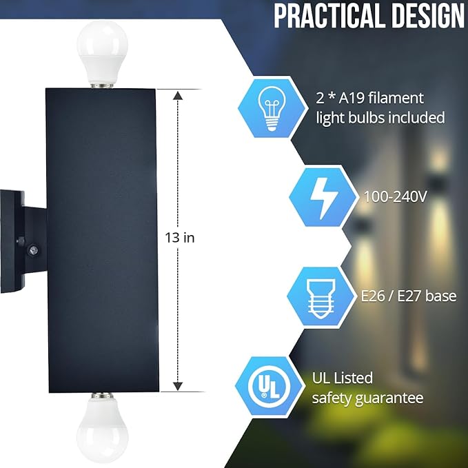 wowlite Outdoor Wall Light