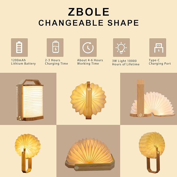 Portable Bamboo Lamp