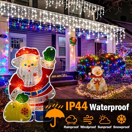 White Christmas Lights Outdoor