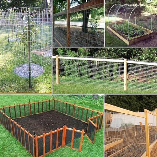 Heavy Duty Welded Wire Mesh for Chicken Coop, 1/2 Inch Stainless Steel Fencing, Durable Poultry Netting 1mx8m (39inx26.2ft), Ideal for Livestock Protection