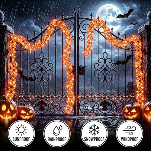 10 ft Halloween Chain Lights