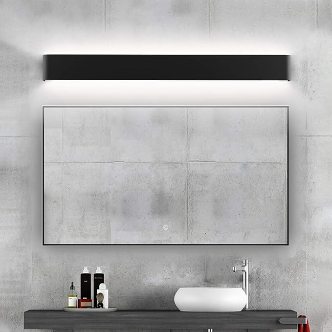 Ralbay Modern Black Bathroom Vanity Light 32.6inch Vanity Light
