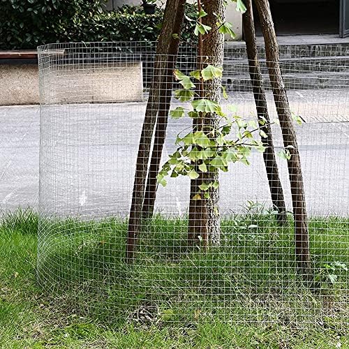 Heavy-Duty Stainless Steel Welded Wire Mesh for Chicken Coop & Poultry Fence, Durable Garden Cage Netting with Pliers, 0.8x7.6m Protection Mesh