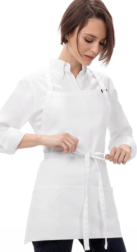 Chef Works Unisex Three Pocket Apron
