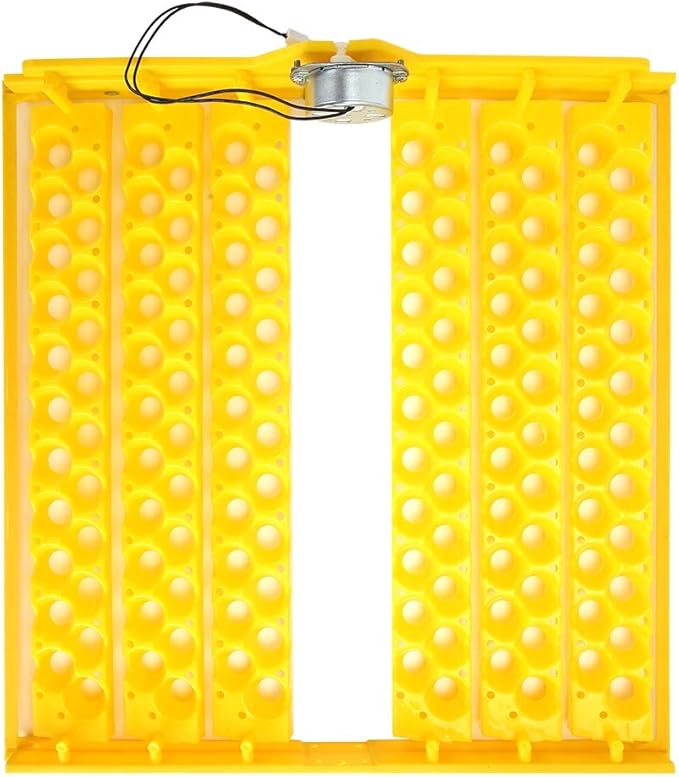 Egg Incubator, 132Grids Eggs Automatic Egg Turner Turning Tray for Automatic Egg Incubator Tray Incubation Accessory (110V)