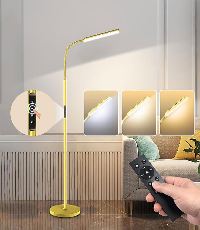 Dimunt LED Floor Lamp, Bright 15W Floor Lamps