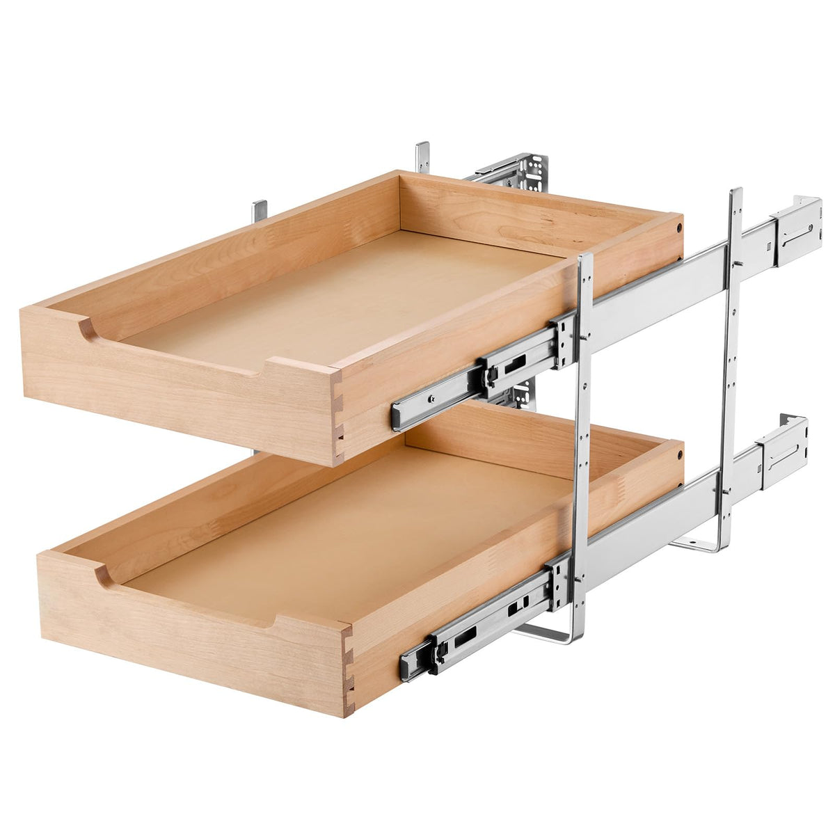 2 Tier Pull Out Cabinet Organizer