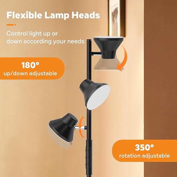 LED Floor Lamp, 36W Modern Floor Lamp