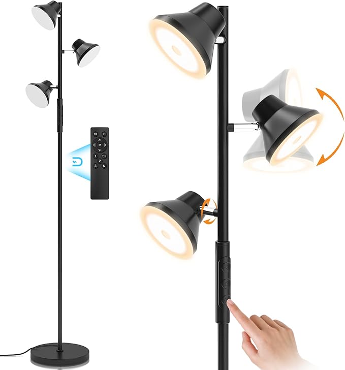 LED Floor Lamp, 36W Modern Floor Lamp