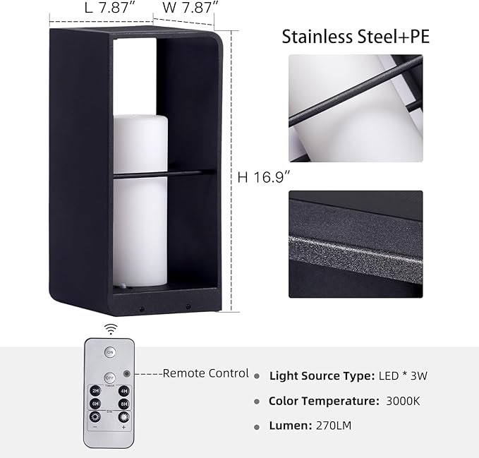 Outdoor Solar Lanterns Waterproof