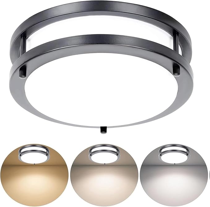Drosbey 36W Dimmable LED Flush Mount Ceiling Light Fixture, Kitchen Light