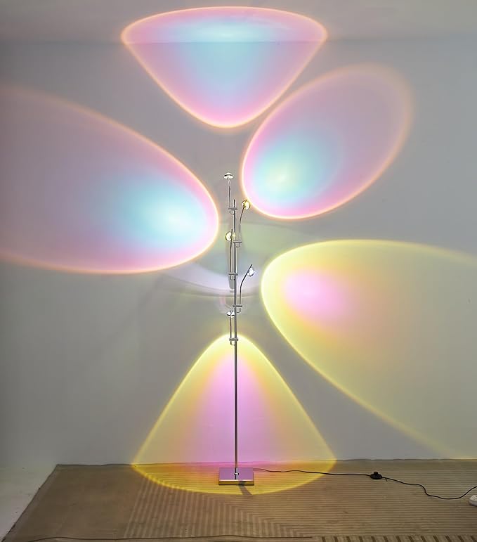 NKU Sunset Floor Lamp Projector 5 Head Multi Head Floor Light