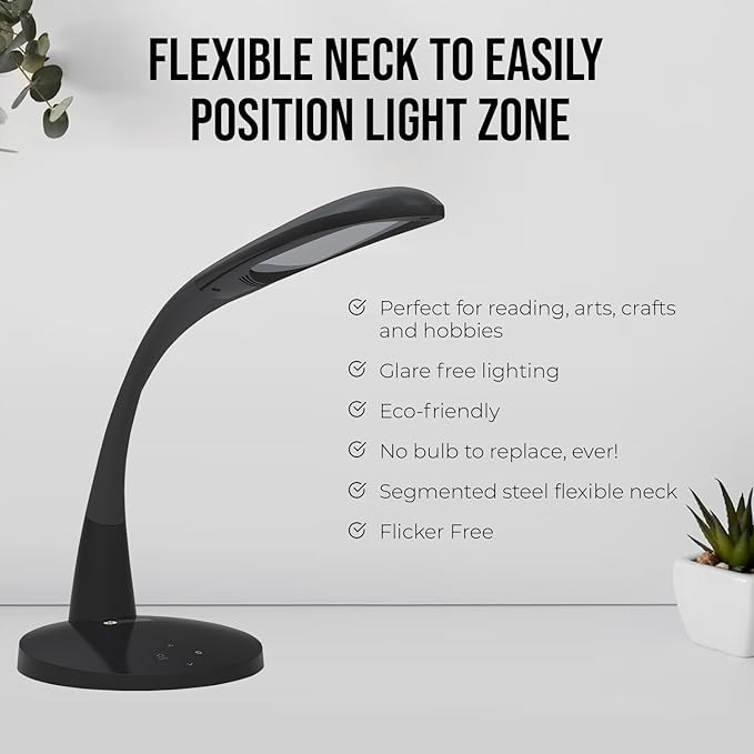 Stella Two Task Lamp, Adjustable Desk Lamp, Dimmable LED Light
