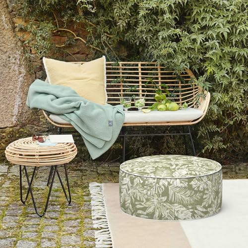 Inflatable Stool Ottoman Footrest with Handle