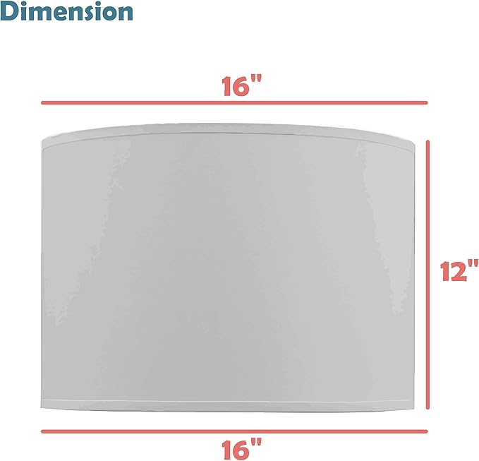 Aspen Creative 31099 Transitional Hardback Drum Shaped Spider Construction Lamp