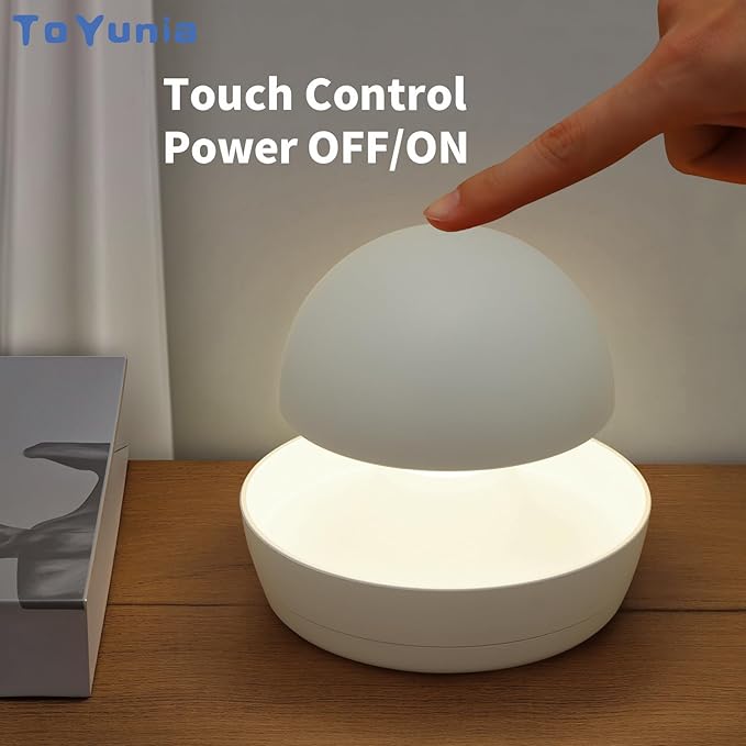 Portable Night Light for Kids Nursery Recharge Night Light,1 Pack, 4000K,White,