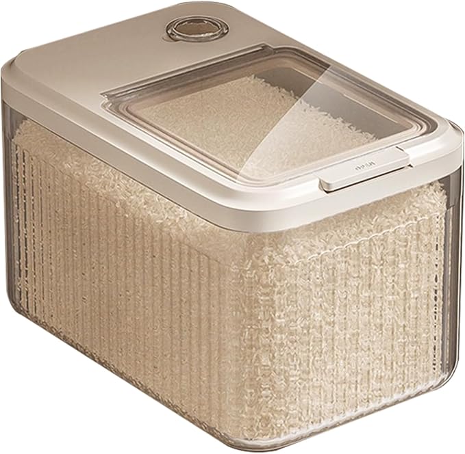 Versatile Feed Dispenser - Sealed Container for Dog Food | Treat Bin for Soybean Flour, Cereal, Rabbit, Barn, Garage, Sturdy Holder for Large Quantities of Fresh Dry Kibble