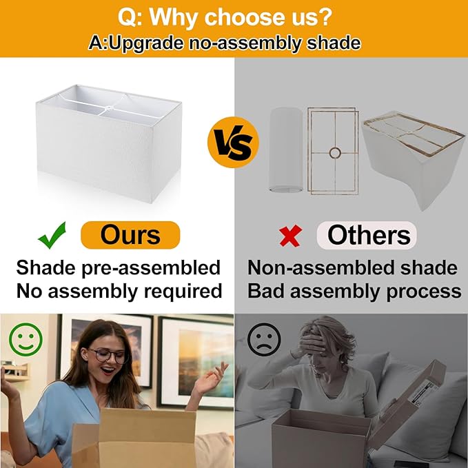 21" Touch Bedside lamps with 2 USB & AC Outlets, 3-Way Dimmable Bedside Table