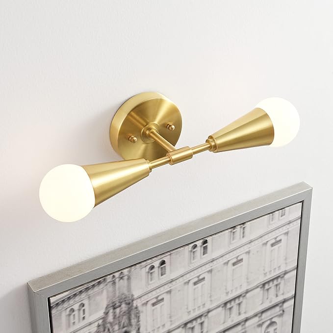 BRIGHTTIA Vicky 2 Light Cone Socket Wall Sconce