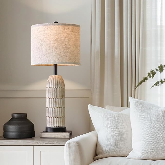 OYEARS 26.5" Table Lamps Set of 2