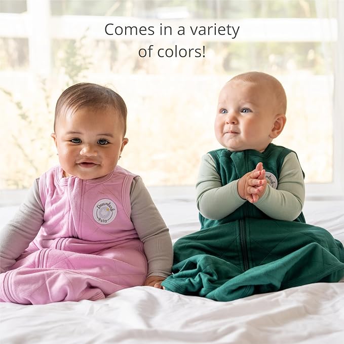 Dreamland Baby Lightweight Bamboo Viscose Sleep Sack (12-24 Months). 1.0 TOG Ultra Soft Blanket w/ 2-Way Zipper. 95% Viscose, 5% Spandex (Ocean). Mom-Owned US Business, Premium Materials