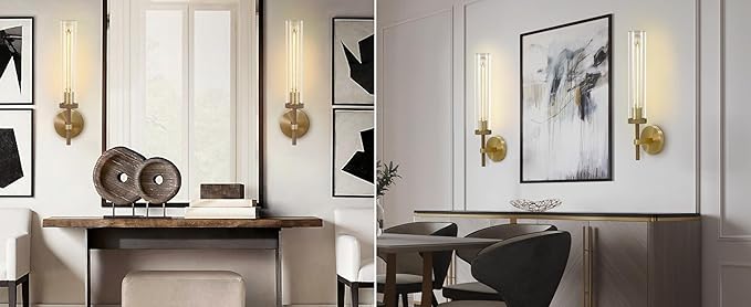 Brass Sconces Wall Lighting, Bathroom Wall Sconces Lighting Vanity Lights Wall