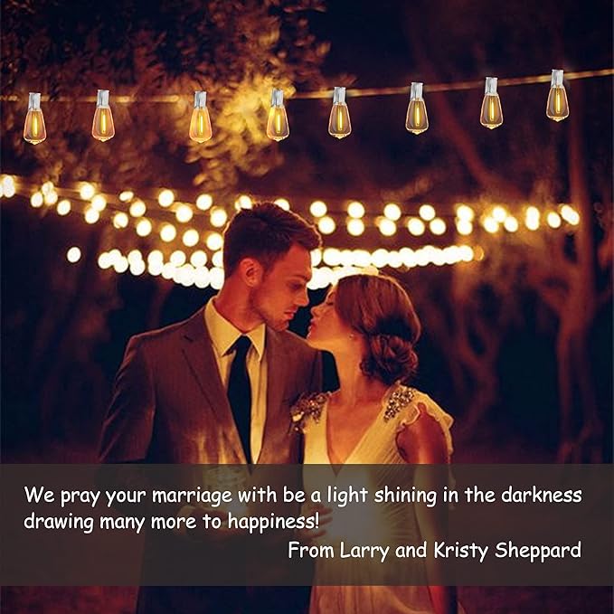 DAMAING LED Outdoor String Lights 100FT Patio Lights