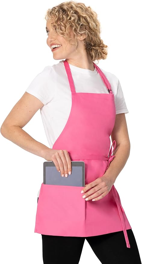 Chef Works Unisex Three Pocket Apron